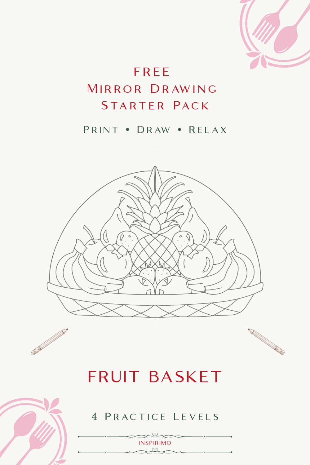 Free Fruit Basket Pin